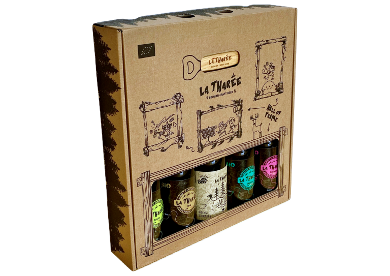 Photo de Ontdekkingsbox – 5 Biologische Bieren + Houten Flesopener