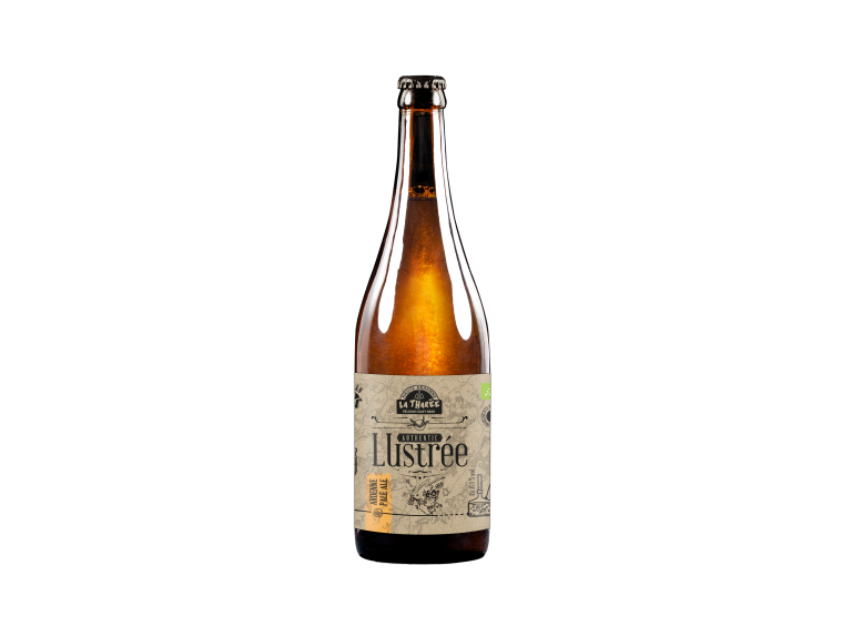La Lustrée – Biologische Ardense Pale Ale, Belgisch ambachtelijk bier met Douglas (75 cl)